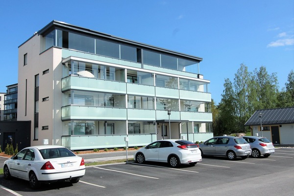 Fassade der Unterkunft