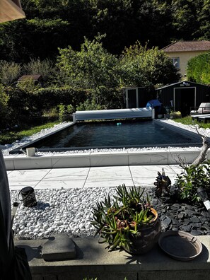 Una piscina techada