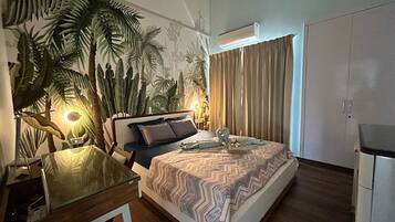 1 bedroom, iron/ironing board, free WiFi, bed sheets