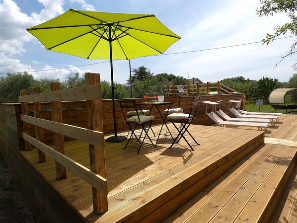 Outdoor dining - Scappo in Umbria, Felicità 14a (Giove)