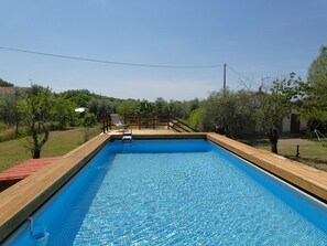 Outdoor pool - Scappo in Umbria, Felicità 14a (Giove)