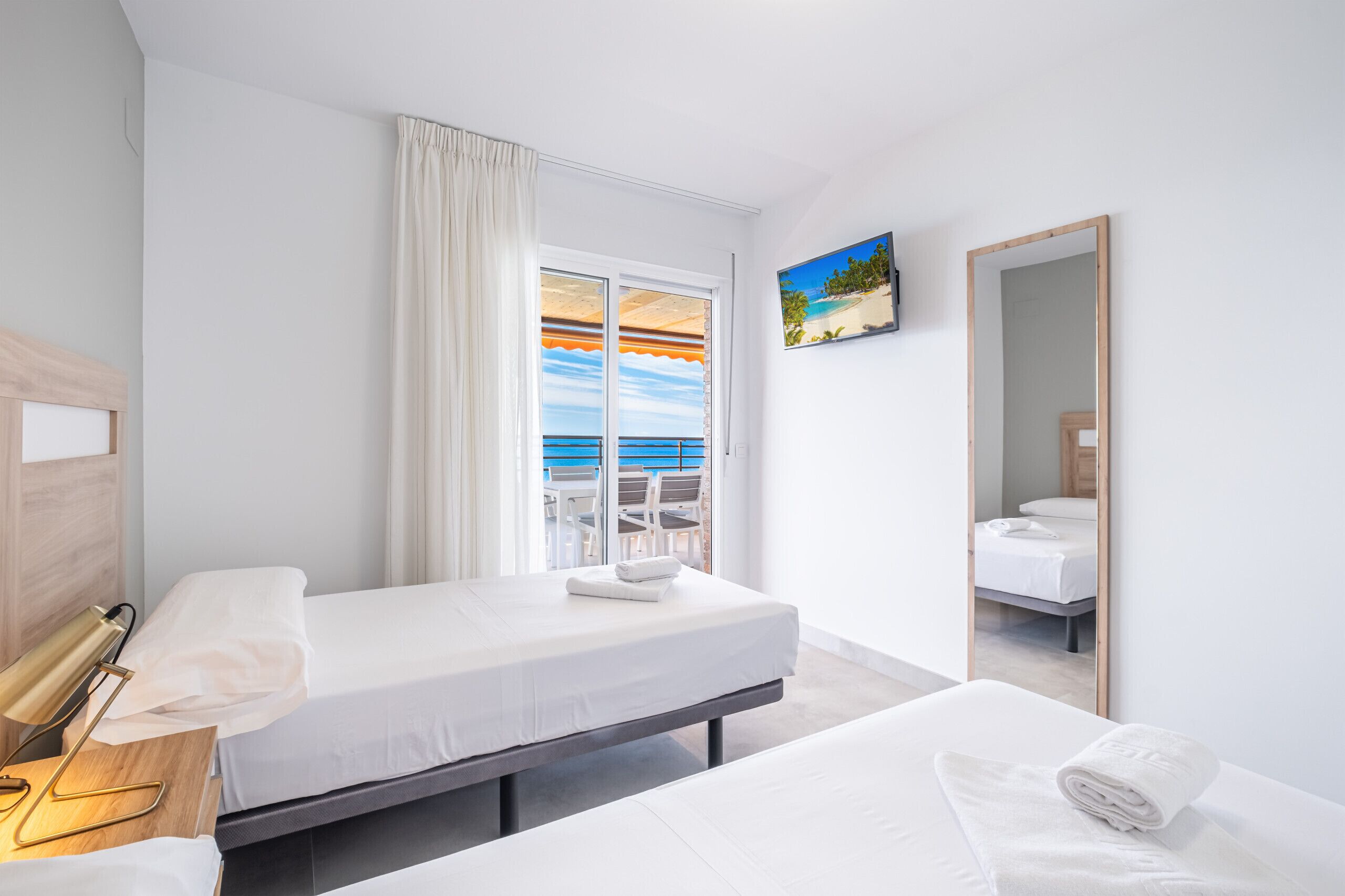 2 bedrooms, iron/ironing board, WiFi (free), bed sheets