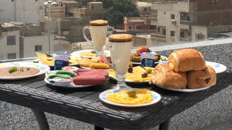 Middle East Pyramids View