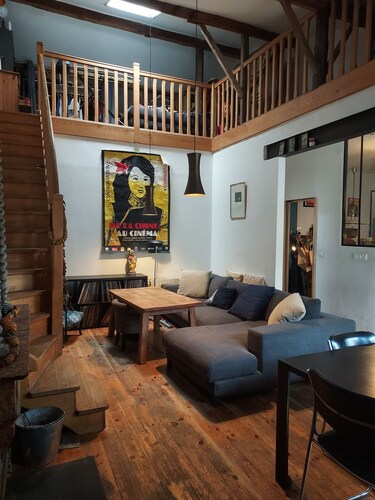 Maison Avec Terasse 5mn à Pied Centre Ville12mn Plage en Voiture