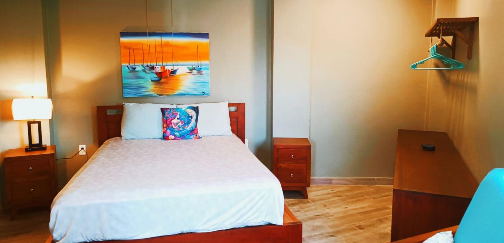 Kamar Deluks, pemandangan samudra | Tirai kedap cahaya dan Wi-Fi gratis