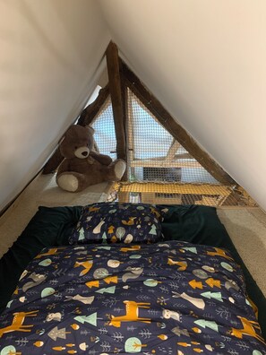 2 bedrooms, in-room safe, soundproofing, iron/ironing board