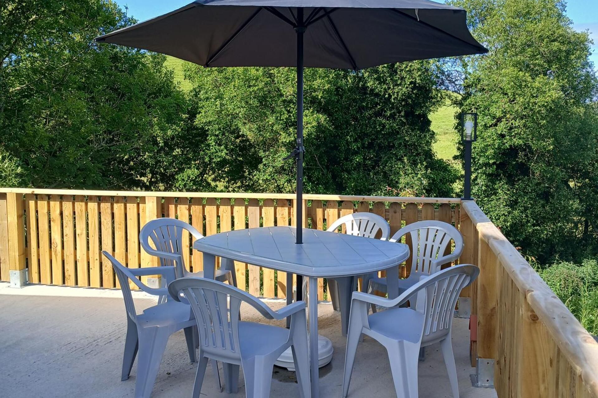 Opções para refeição ao ar livre