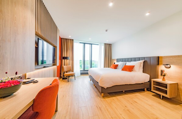 Superior Room | 1 bedroom, in-room safe, desk, laptop workspace - Hotel du Bois d'Arlon (Arlon)