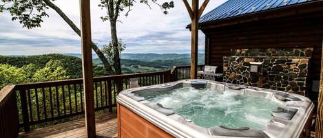 Bain à remous extérieur