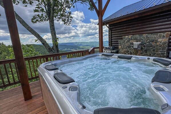 Bañera de hidromasaje exterior