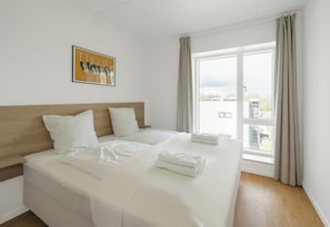 1 soverom, strykejern/-brett, wi-fi og sengetøy