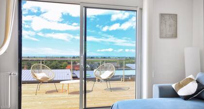 Les Euphorbes - Charmante maison avec vue mer