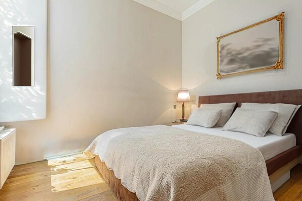 Leilighet | 3 soverom, strykejern/-brett, wi-fi (inkludert) og sengetøy