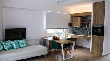 TV, lettore DVD, studio