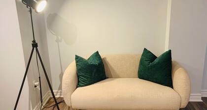 Chic Studio Steps from Subway and Main St Shops