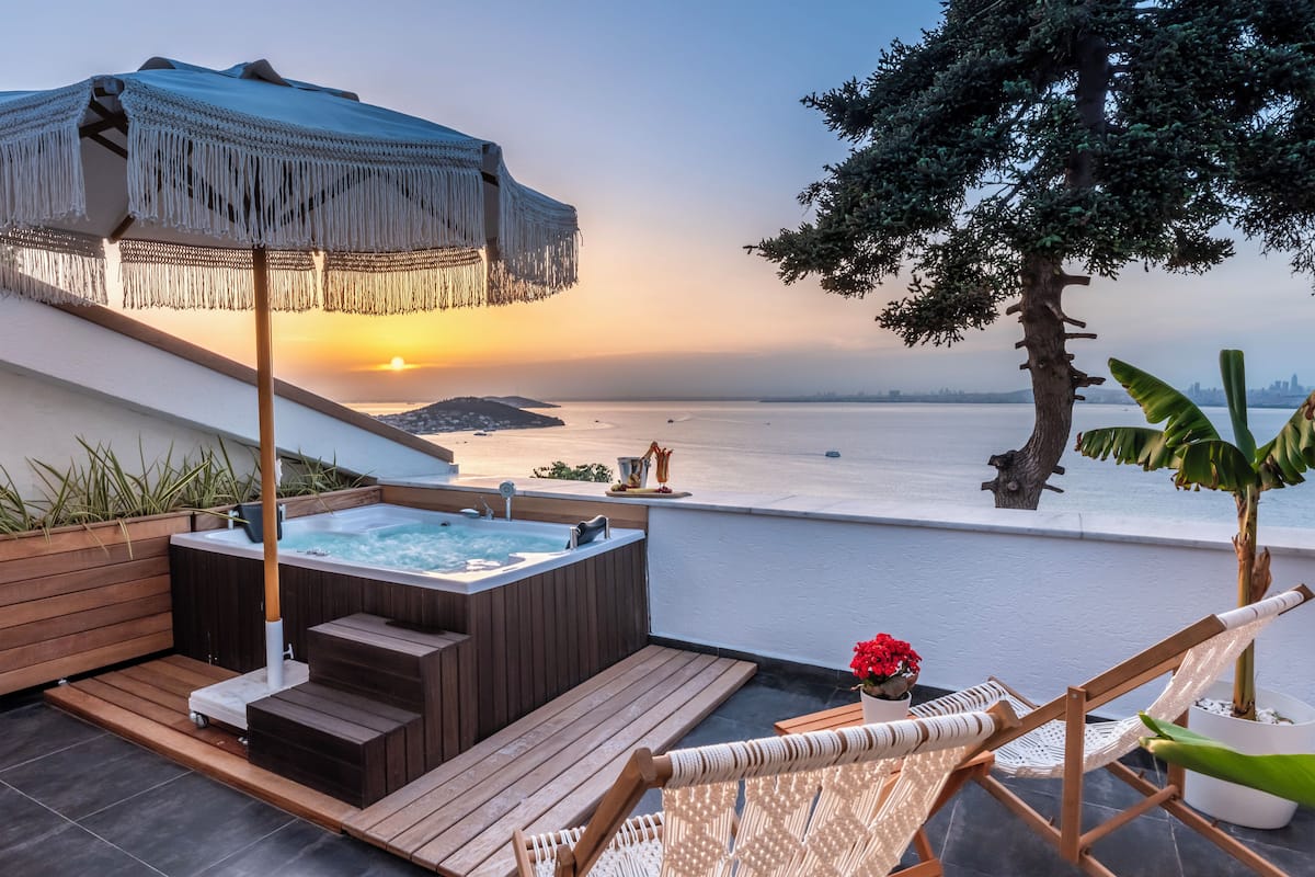 Suíte presidencial, vista para o mar | Vista do quarto
