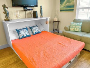 3 slaapkamers, een strijkplank/strijkijzer, reisbedje, gratis wifi