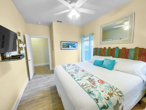 3 soverom, strykejern/-brett, reiseseng for barn og wi-fi (inkludert)