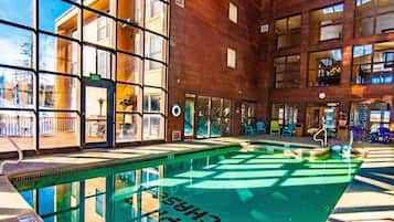 Indoor pool, a heated pool