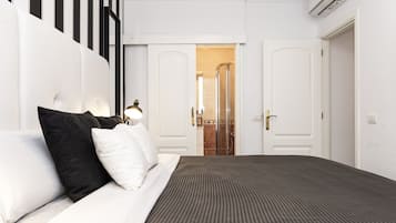 2 slaapkamers, een strijkplank/strijkijzer, gratis wifi, beddengoed