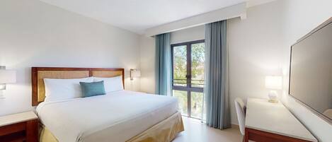 3 chambres, fer et planche à repasser, draps fournis