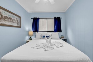 1 bedroom, iron/ironing board, bed sheets