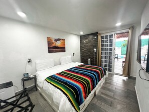 Standard Room, Pool View | Premium bedding, down duvets, pillow-top beds, individually decorated - La Perle Noire (Cozumel)