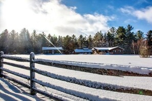 Property grounds - Tamarack Cottage Welcomes You ! STR # 200283 (Lake Placid)