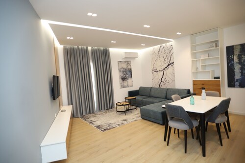 L&M Homes in Korca City, Modern Cozy Apartment near Center with view.