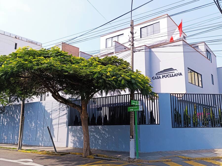 Fachada de la propiedad