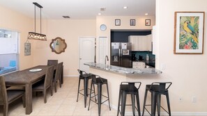Dining - Your Own Private Pool & Spa Paradise. 5BR Disney Area Villa- Sleeps 12 (Davenport)
