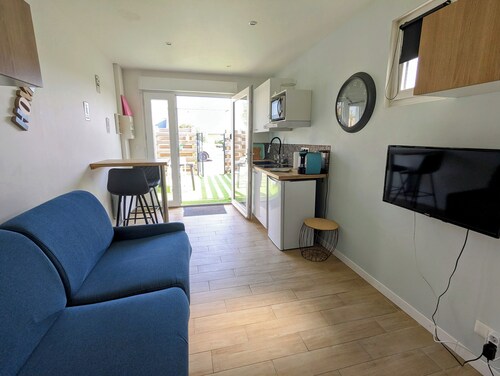 Ploemeur Centre Studio Avec Terrasse