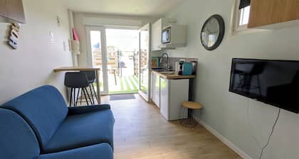 Ploemeur Centre Studio Avec Terrasse