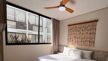 Estudio Deluxe, vista al resort | Cortinas blackout, insonorización y wifi gratis