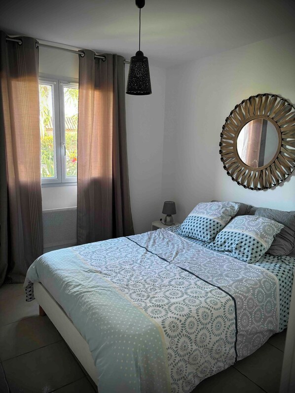 1 bedroom, iron/ironing board