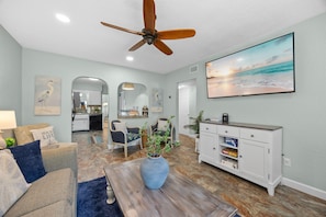 Smart TV, video games, books - Cozy Cocoa Beach 3BR 2BA | Pet Friendly | Fire Pit (Cocoa Beach)