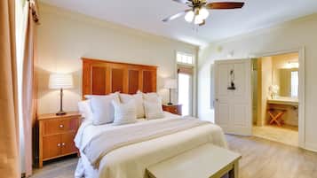 4 bedrooms, internet, bed sheets