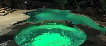 Lush 7-Bedroom, Heated pool, Spa, Home theater, Game room, St2n