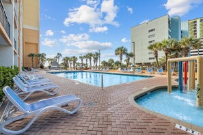 Pool - Updated Direct Oceanfront Condo with Great Amenities at Caravelle (Myrtle Beach)