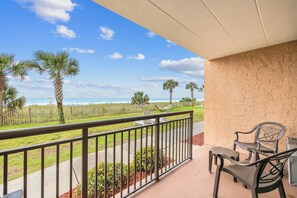 Terrace/patio - Updated Direct Oceanfront Condo with Great Amenities at Caravelle (Myrtle Beach)