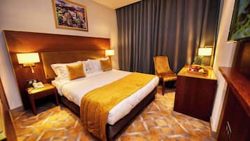 Standard-Doppel- oder -Zweibettzimmer | Zimmersafe, Verdunkelungsvorhänge, schallisolierte Zimmer