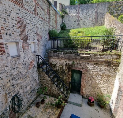 “La Maison du Puits”, con estufa de leña, centro de Honfleur 5P