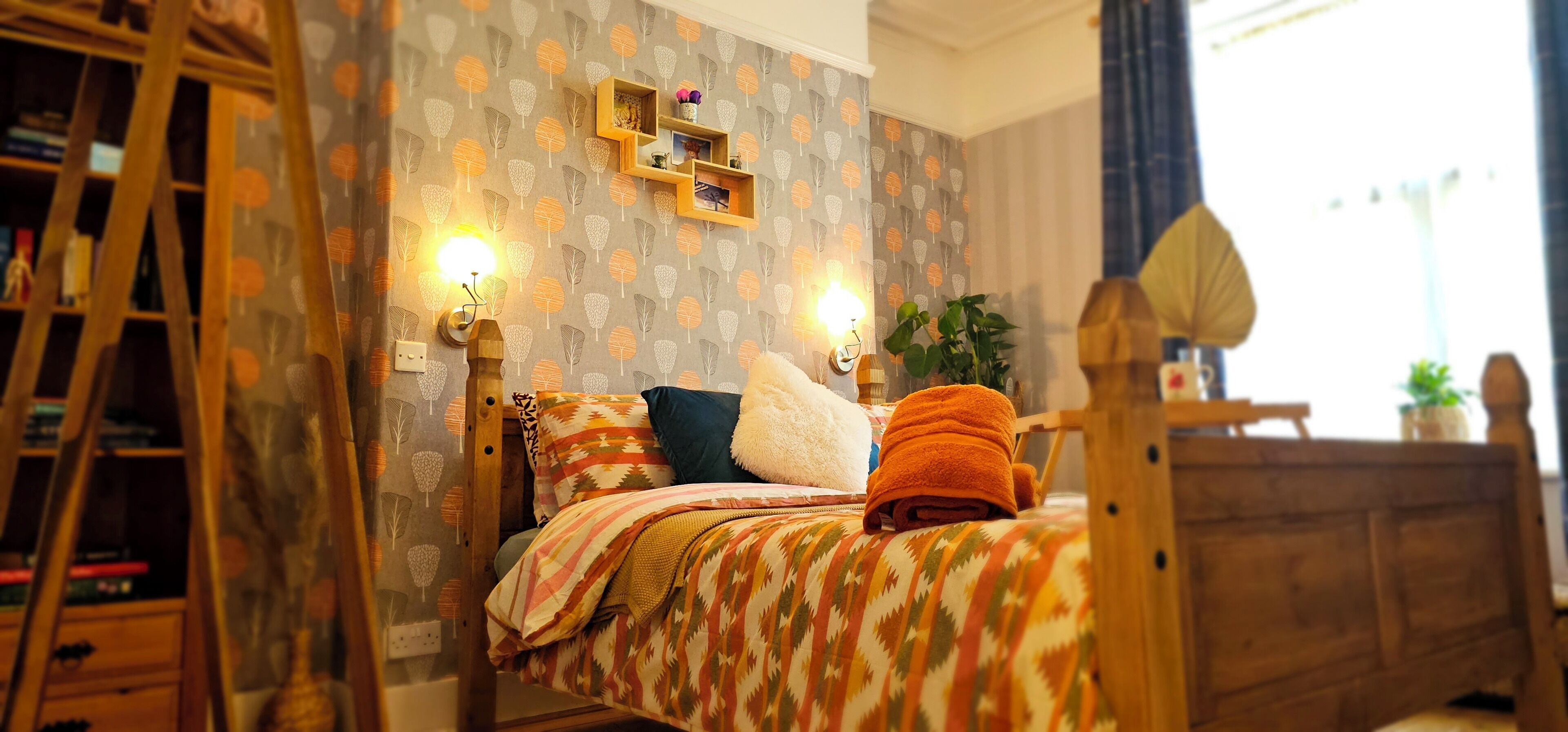 1 間睡房、書桌、熨斗/熨衫板、免費 Wi-Fi