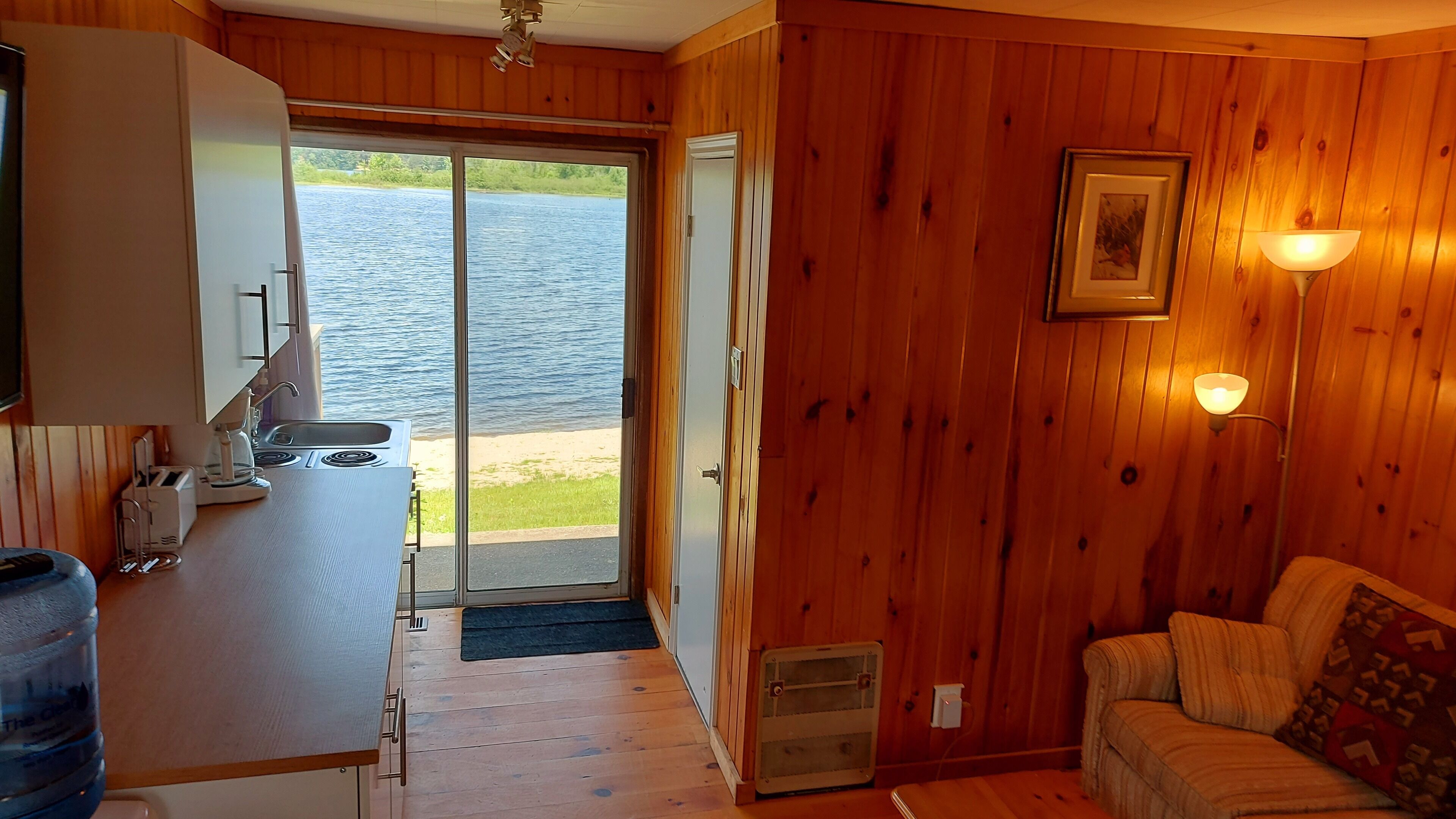 Kitchen, Living Area and View from Suite 2 