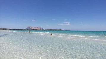 Vlak bij het strand