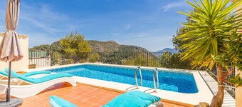Holiday Villa Near Denia with Mountain View, Pool & Wi-Fi