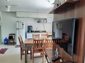 Dining - Apto Centro, Localização 5, Tranquilid e Seguranç (Umuarama Ubatuba)