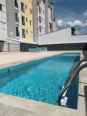 Pool - Apto Centro, Localização 5, Tranquilid e Seguranç (Umuarama Ubatuba)