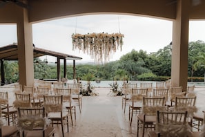 Área para banquetes al aire libre