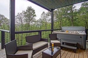 Bain à remous extérieur